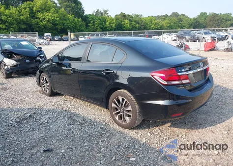 2015 Honda Civic Ex из США, поврежденный, VIN 19XFB2F81FE032680